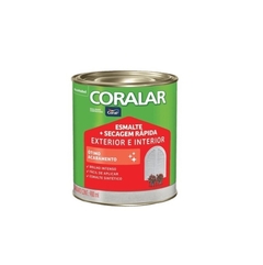 TINTA ESMALTE BRANCO BRILHANTE 0,9L CORALAR