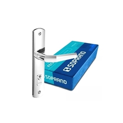 Fechadura de porta externa Esp26 (40x53mm) Popline - Soprano