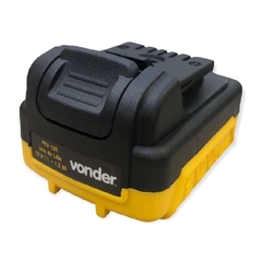 Parafusadeira/Furadeira PFV120 a Bateria 12V de Li-Ion 3/8 Pol. com Carregador Bivolt e Maleta - VONDER-6001100120 - loja online