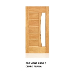 PORTA BBB VISOR ARCO 2 CEDRO ARANA