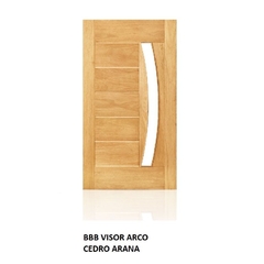 PORTA BBB VISOR ARCO CEDRO ARANA