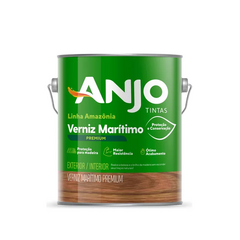 Verniz Anjo Marítimo Premium Natural Brilhante Amazônia 3,6 lts incolor