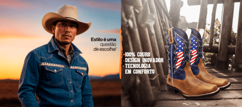 Carrusel Botas Texanas, Country e Mais | Forasteiro