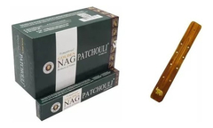 Incienso Golden Nag Patchouli Pack 12 Cajasx15grs + Tablita