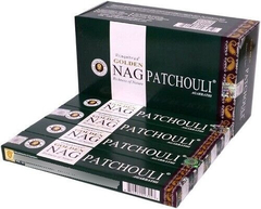 Incienso Golden Nag Patchouli Pack 12 Cajasx15grs + Tablita on internet