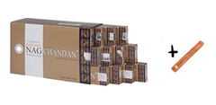 Incienso Golden Nag Chandan Pack 12 Cajas X 15 Grs + Tablita