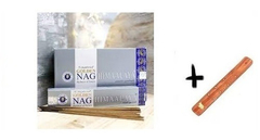 Incienso Golden Nag Himalaya Pack 12 Cajas X 15grs + Tablita