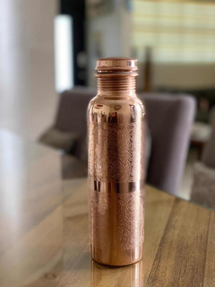 Kit Limpiador de Lengua de cobre y Botella de cobre Ayurveda en internet