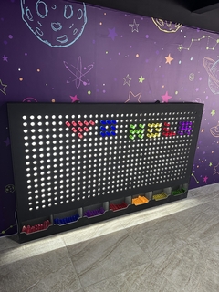 Lite Brite Wall Muro/pared Interactiva Gigante Pixel Pegs - magasashop