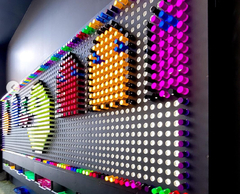 Lite Brite Wall Muro/pared Interactiva Gigante Pixel Pegs en internet