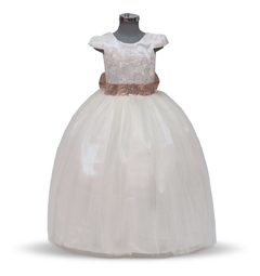 Vestido de fiesta con moo de lentejuela M774