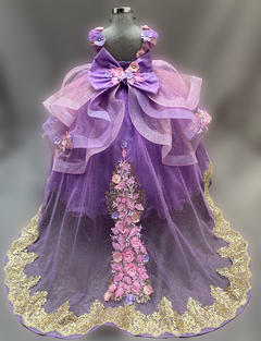 Vestido de presentacion Rapunzel en internet