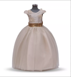 Vestido de fiesta con moo de lentejuela M774