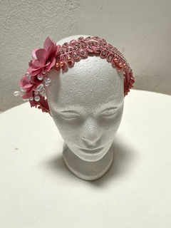 Diadema con moo y flores en internet