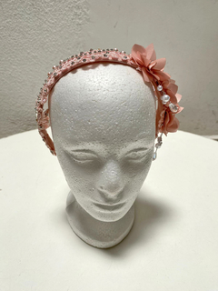 Diadema con moo y flores