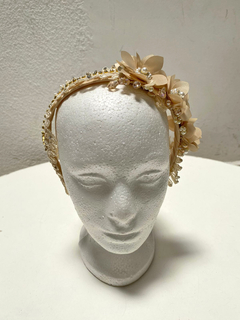 Diadema con moo y flores - tienda en línea