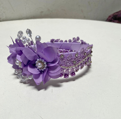 Diadema con moo y flores - comprar en línea