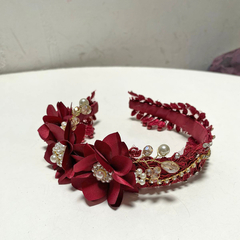 Diadema con moo y flores