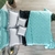 Kit Cobre Leito Casal Dupla Face Hipercal 400 Fios Verde 7 Peças - Salesse - Cama, mesa e banho