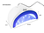 Cabina Para Uñas Gadnic Ledsun UV 48w Uso Profesional - tienda online