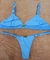 conjunto de lingerie cor azul claro frozen