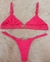 conjunto de lingerie cor rosa frutily