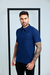 Camiseta Polo Texture Marinho