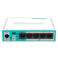 RB750r2 - RB MIKROTIK 750R2 5ETHERNET LVL4 CASE Y FUENTE - comprar online