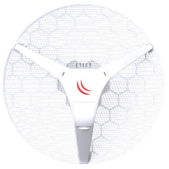 RBLHG-5ND - AP OUT.MIKROTIK AP/CPE + ANTENA 5GHZ 24.5 DBI LVL3 C/F