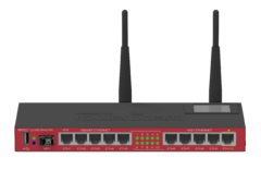 RB2011UiAS-2HnD-IN - RB MIKROTIK 2011UIAS-2HND WIFI 10ETH (5GIGA) 1SFP