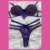 Lingerie sensual Azul M