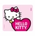 Mouse Pad Slim Hello Kitty Letron Leonora - loja online