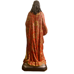 Sagrado Corazón de Jesús 40 cm - Policromía - comprar online