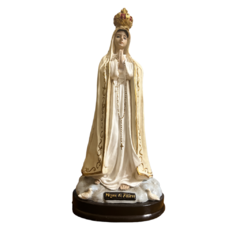 Virgen de Fátima 30 cm - Policromía