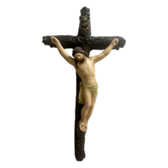 Crucifijo Christus dolens - Policromía