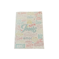 Cuaderno A5 abrochado "Jesús" - comprar online