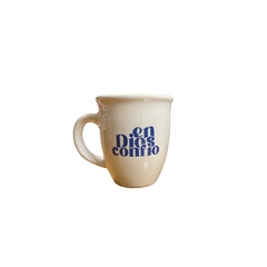 Taza Mug Ex - "En Dios confío" (Celeste) - comprar online