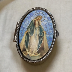 Caja porta decenario Virgen de Lourdes