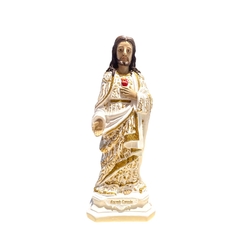 Sagrado corazón de Jesús 31 cm - Policromía