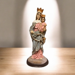 Nuestra Señora del Rosario de San Nicolás 40 cm - Policromía en internet