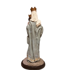 Nuestra Señora del Rosario de San Nicolás 40 cm - Policromía - comprar online