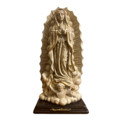 Nuestra Señora de Guadalupe 30 cm - Falso Marfil