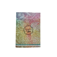 Cuaderno A5 con lomo tapa flexible "Confía en Dios" - comprar online