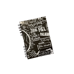 Cuaderno A5 tapa dura anillado "Dios es fiel" - comprar online