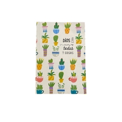 Cuaderno A5 con lomo tapa flexible “Dios hace nuevas todas las cosas" - comprar online