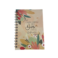 Cuaderno A5 "Cuando confías en Dios todo es posible" - comprar online