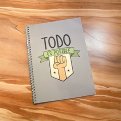 Cuaderno “Todo es posible”