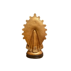 Virgen de Luján 30 cm -Símil bronce con gemas - comprar online