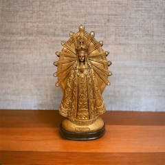 Virgen de Luján 30 cm -Símil bronce con gemas en internet