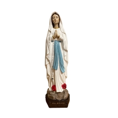 Nuestra Señora de Lourdes 30 cm - Policromía